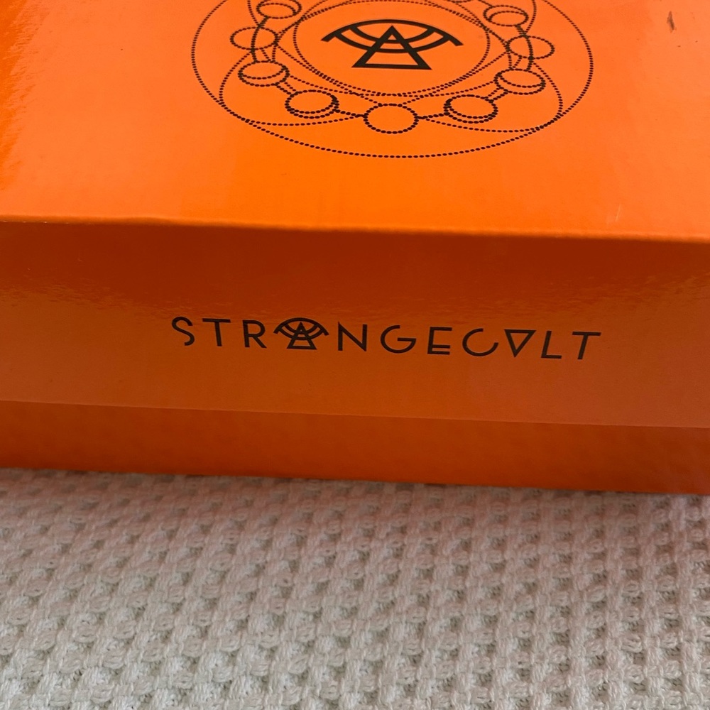 Strange Cvlt Strange Cult Halloween Dagger Jack-O-Lantern Pointed Flats 9 / 10 - Picture 4 of 8